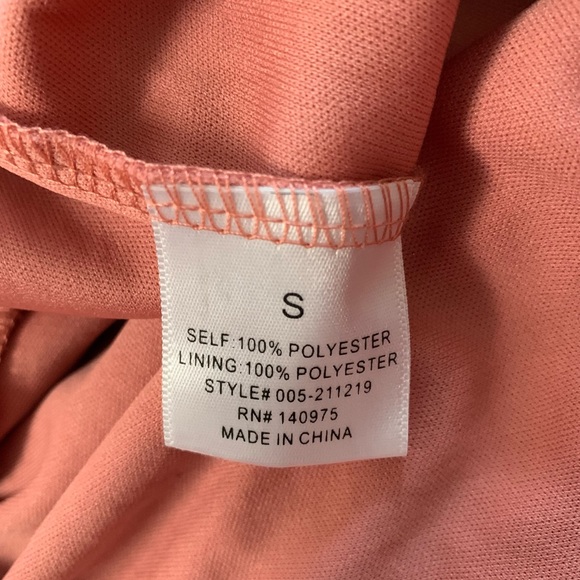 Francesca’s Collection Floral Pink Off Shoulder With Strap Dress Size sm… - Picture 8 of 17